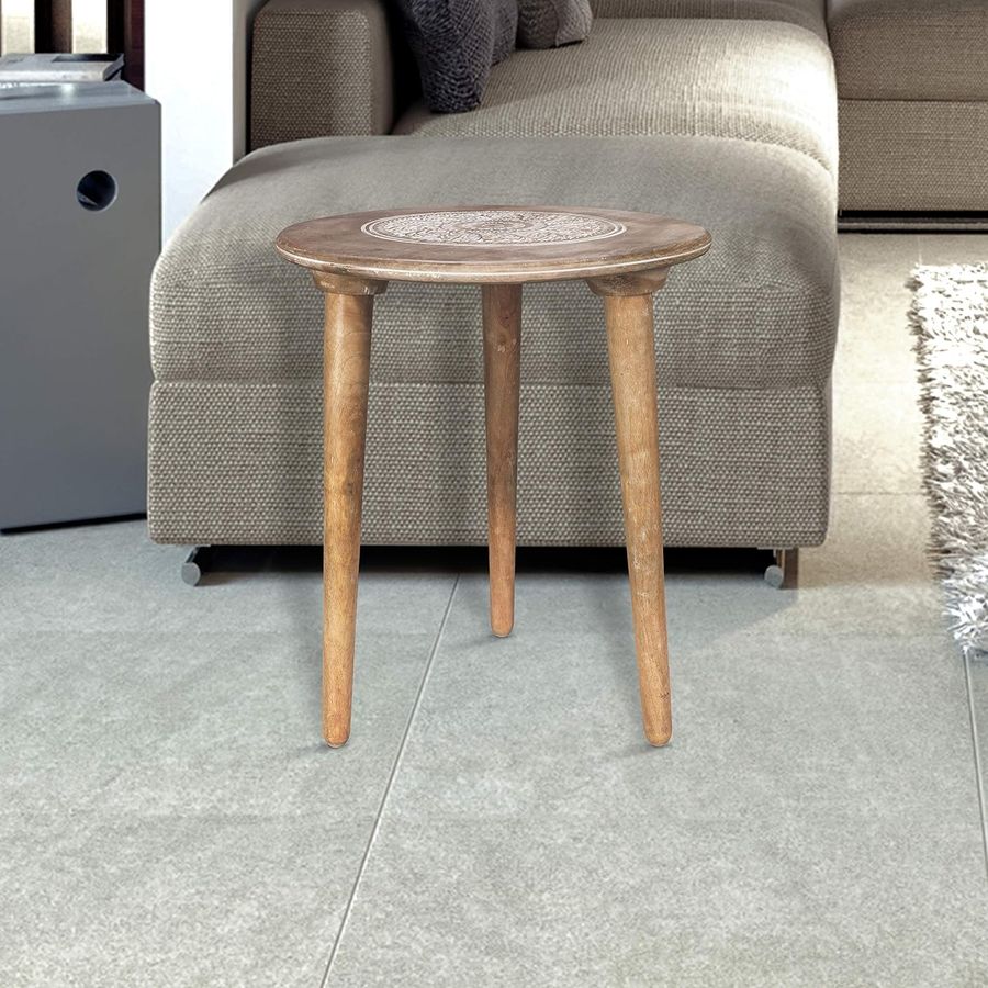Wooden Table with 3 Legs Pillar added by Spoak Member