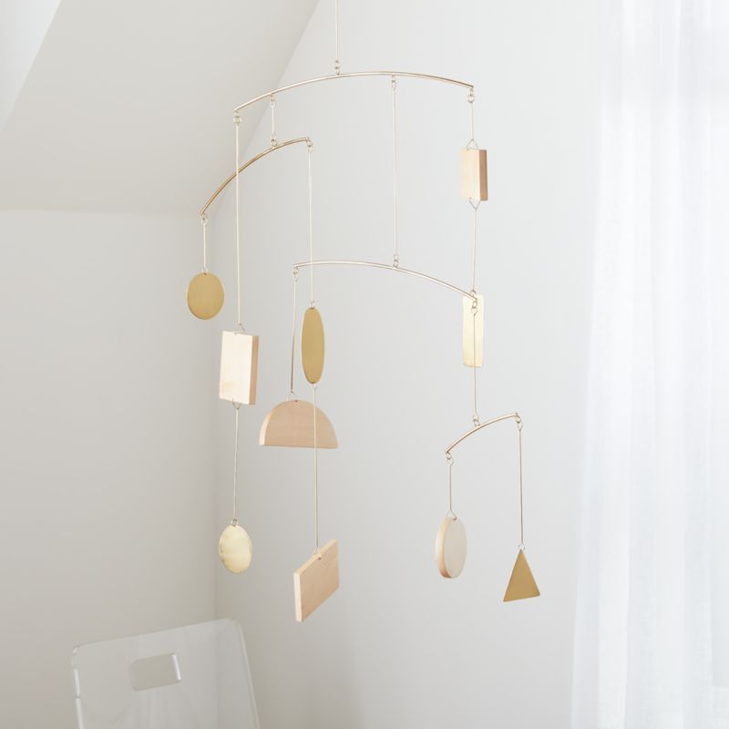 Simple Shapes Geometric Baby Mobile + Reviews | Crate and Barrel added by Spoak Member
