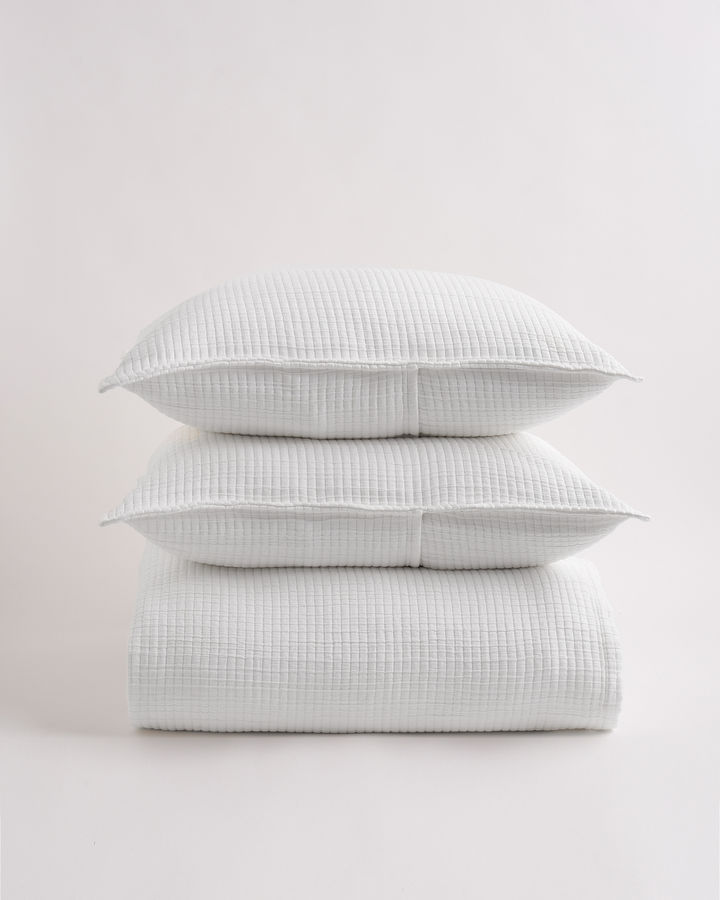 Organic Ribbed Cotton Coverlet Set added by Bonnie Whitfield