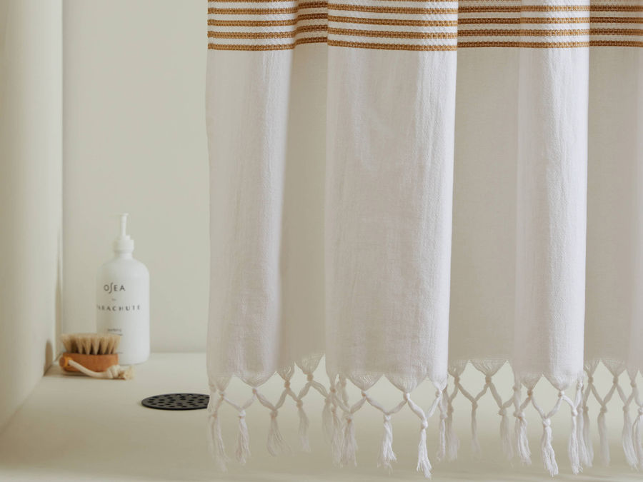 Turkish Shower Curtain | Parachute added by Liz Kirby