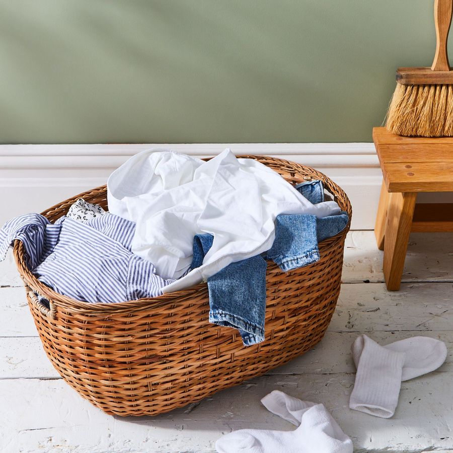 Handmade Tuscan Laundry Basket added by MK Alderman