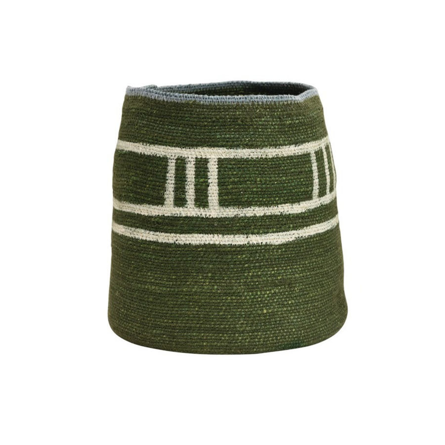 Hand-Woven Green Seagrass Basket, Large added by Spoak Member