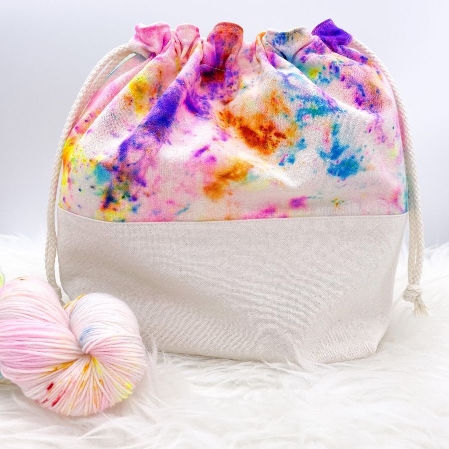 Hand dyed project bags added by Spoak Member