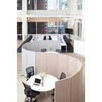 Luxor Reclaim 66 in. Misty Gray 3-Panel Room Divider added by Erica Williams