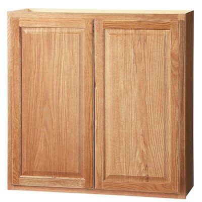 Hampton Assembled 36x36x12 in. Wall Kitchen Cabinet in Medium Oak added by Spoak Member