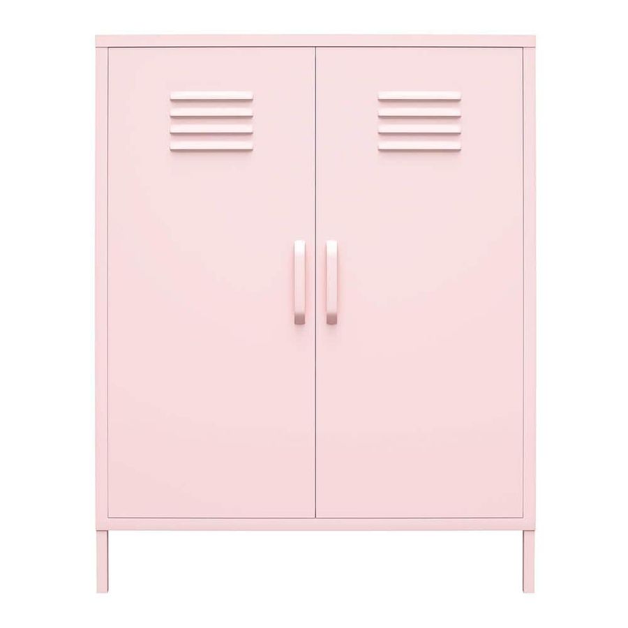 Novogratz Cache Bashful Pink 2-Door Metal Storage Cabinet 3384928COM added by Chloe Valdez