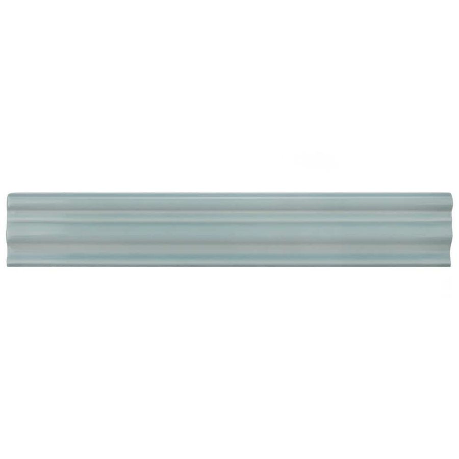 Merola Tile Chester Acqua 2 in. x 12 in. Ceramic Chair Rail Tile Trim WNU36CAM - The Home Depot added by Kim Bush