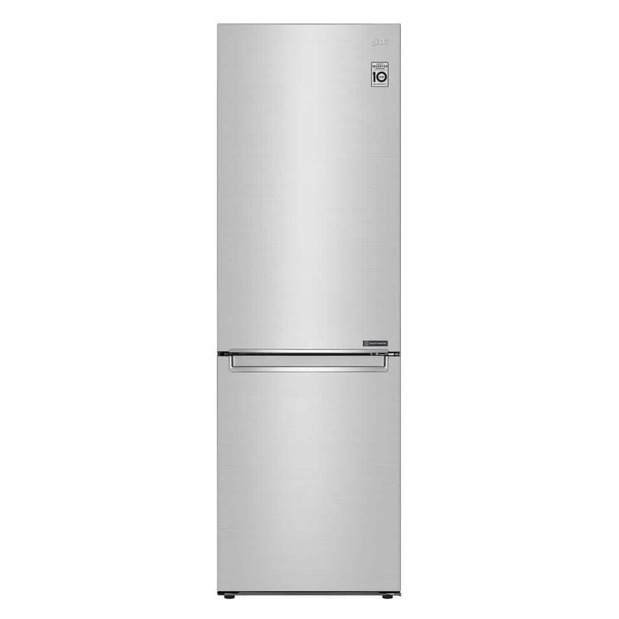 LG 12 cu. ft. Bottom Freezer Refrigerator with Ice Maker, Multi-Air Flow and Reversible Door in PrintProof Stainless Steel LRBCC1204S - The Home Depot added by Holly Kamstra