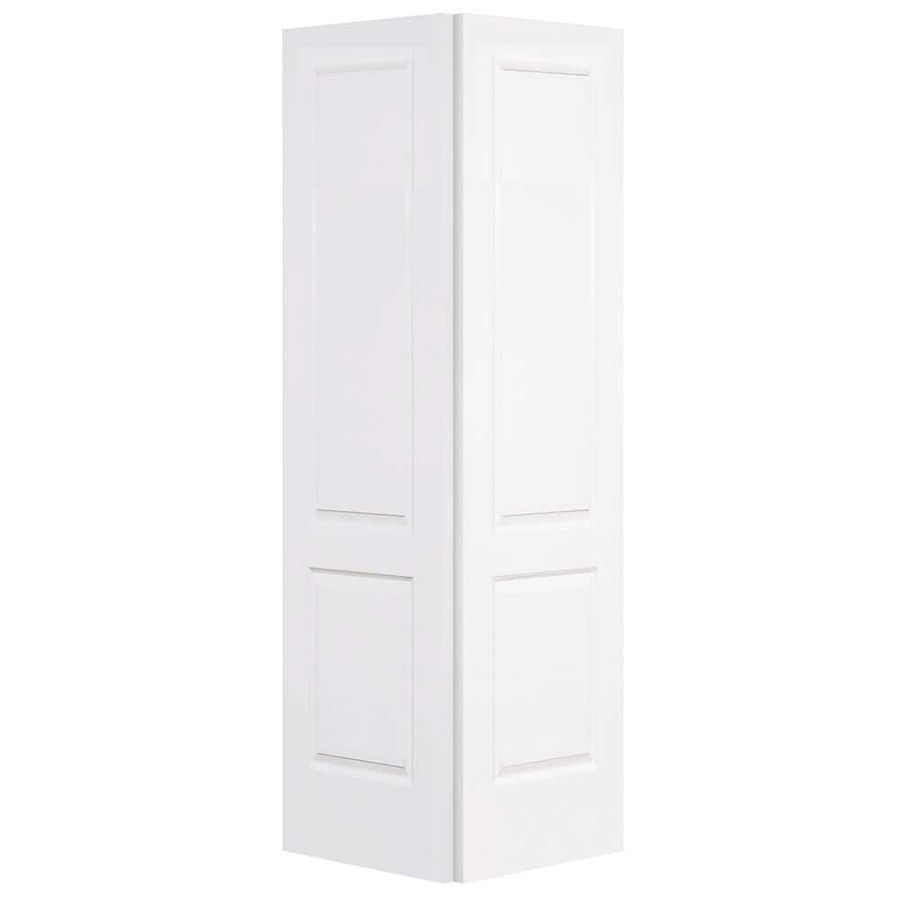 Steves & Sons 24 in. x 80 in. 2-Panel Square Top White Primed Classic Composite Smooth Hollow Core Bi-fold Door J62-2K9APCC99 added by Jamie Moon
