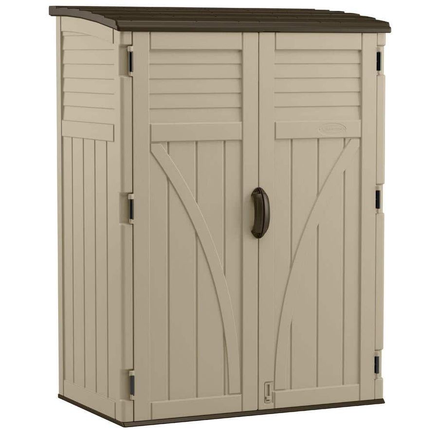 2 ft. 8 in. x 4 ft. 5 in. x 6 ft. Large Vertical Storage Shed added by Rachel Fedorov