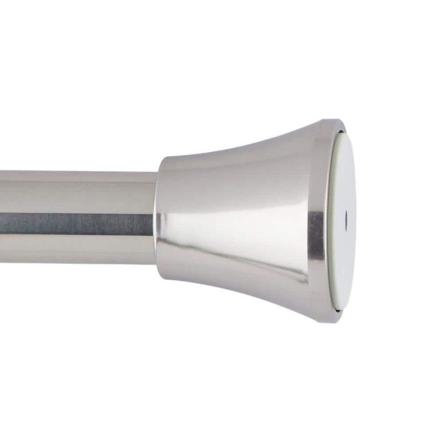 Snugset Rust-Proof 43 in. x 72 in. Steel Adjustable Tension No-Tools Shower Rod in Polished Nickel added by Taylor Grysiewicz