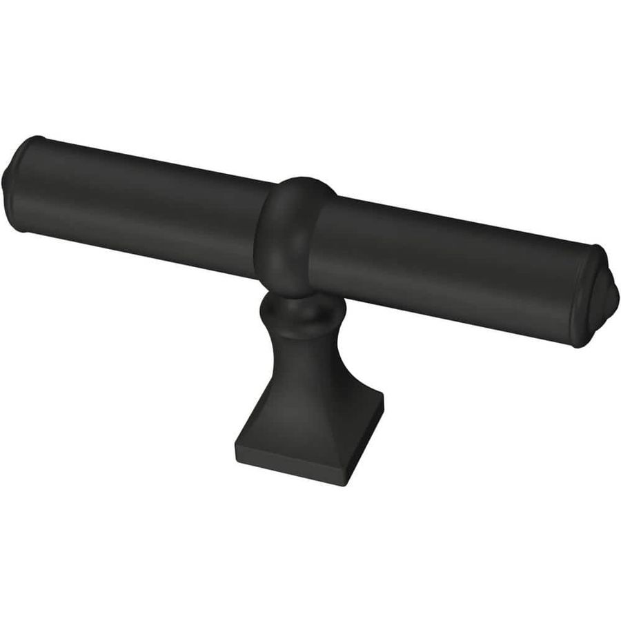 Liberty Elegant Base Bar Knobble 2-7/8 in. (73 mm) Matte Black Cabinet Bar Knob P43114C-FB-CP - The Home Depot added by Emily York