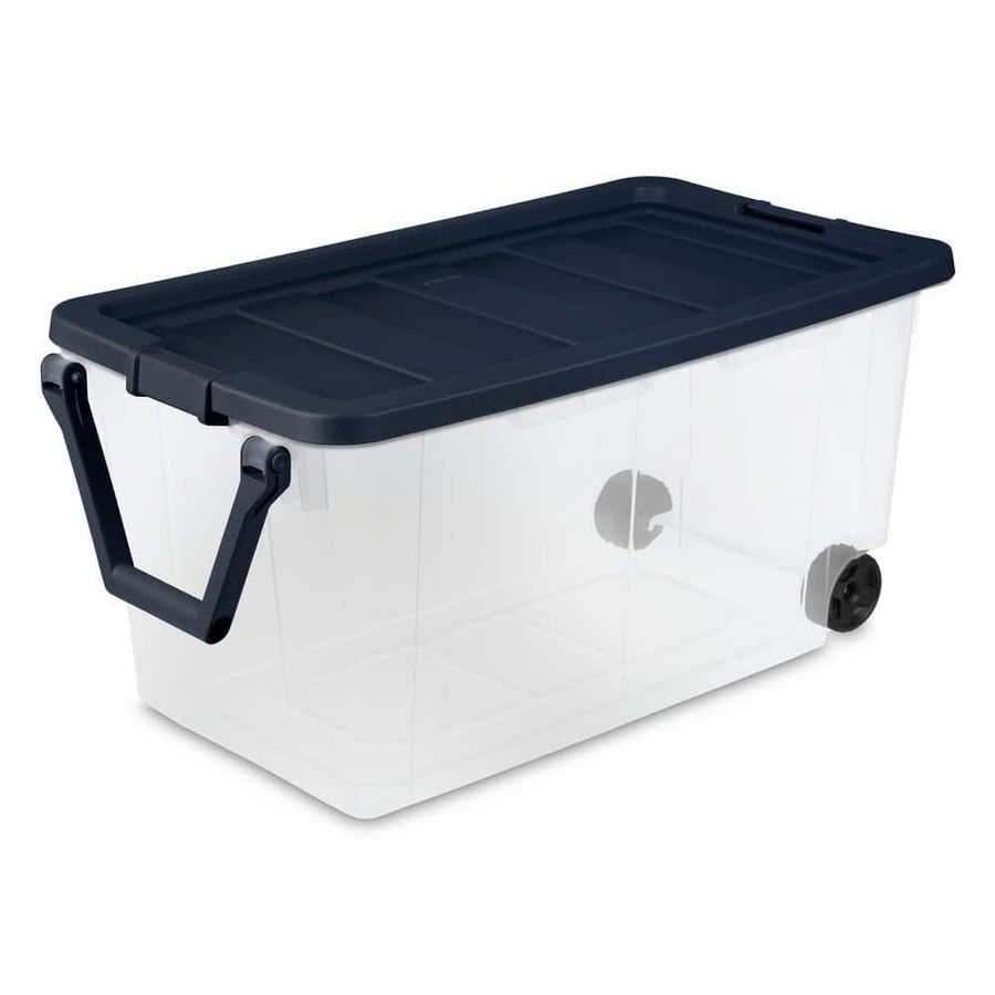 Sterilite 160 Qt. Wheeled Storage Box 14674K02 - The Home Depot added by Rachel Fedorov