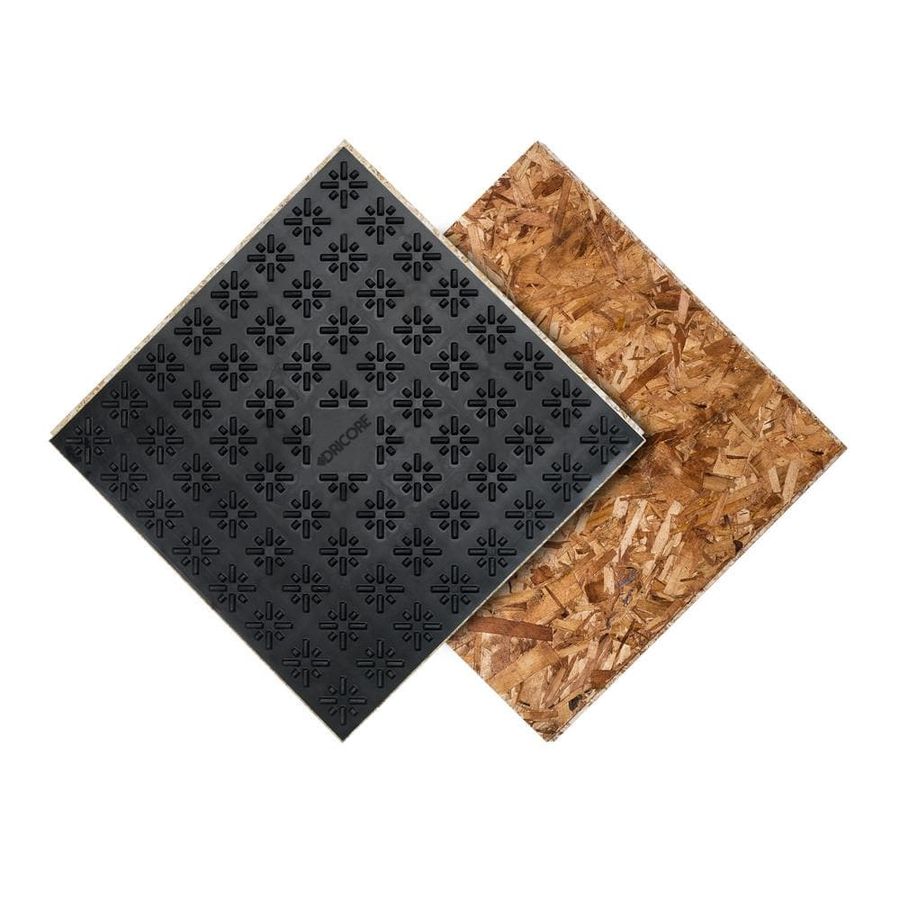 DRICORE Subfloor Membrane Panel 3/4 in. x 2 ft. x 2 ft. Oriented Strand Board added by Kate Lynn Nemett
