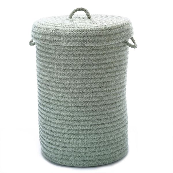 16 in. x 16 in. x 24 in. Gray Blended Wool Hamper Slate added by Jennifer Kelly