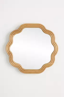 The Clara Petite Scallop Wood Gallery Wall Mirror added by Spoak Member