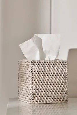 Handwoven Rattan Tissue Box Cover added by Spoak Member