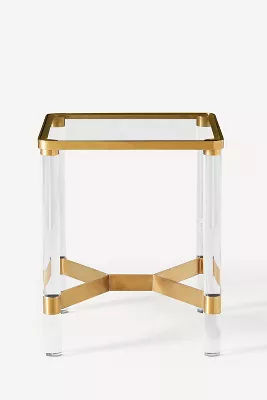 Oscarine Lucite End Table added by Hillary Giampietro