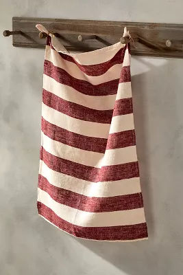 Lithuanian Linen Dish Towel, Wide Stripe added by Spoak Member