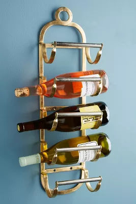 Antique Brass Wine Rack added by Kara Rudy