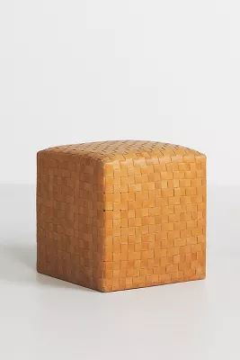Cove Woven Leather Ottoman added by Spoak Member