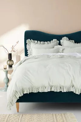 Organic Cotton Spa Sateen Ruffled Duvet Cover added by Spoak Member
