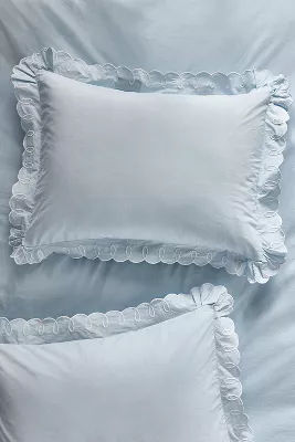 Maeve by Anthropologie Organic Cotton Looped Embroidered Shams, Set of 2 added by Spoak Member
