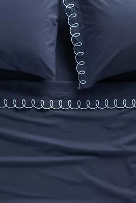 Maeve by Anthropologie Looped Organic Percale Sheet Set added by Spoak Member