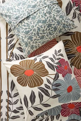 McKenzie Parrott Organic Cotton Printed Floral Euro Sham added by Spoak Member