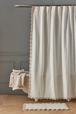 Maeve Ernestine Scallop Shower Curtain added by Liz Kirby