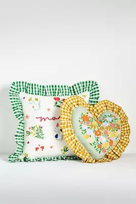 Mom Cotton Embroidered Floral Pillow added by Spoak Member