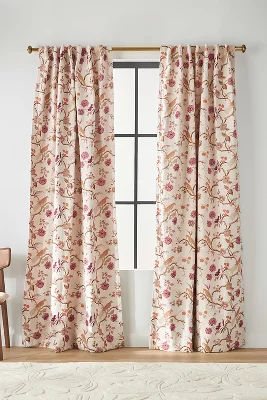 Perla Jacquard-Woven Floral Bird Curtain added by Spoak Member