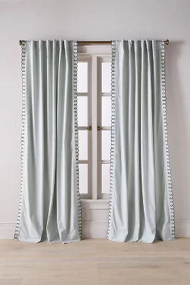 Maeve Cotton Embroidered Looped Curtain added by Spoak Member