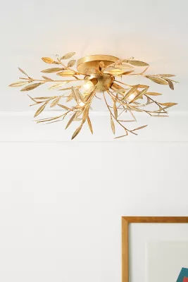 Willow Leaf Semi-Flushmount added by Kirsten Byron