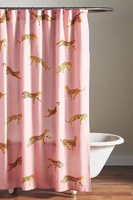 Leopard Organic Cotton Shower Curtain added by Spoak Member