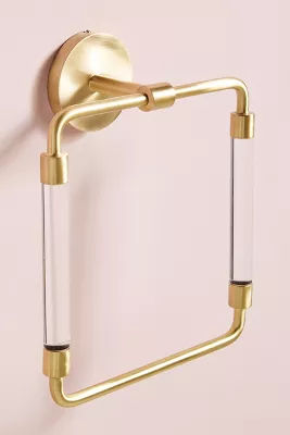 Mikayla Lucite Towel Ring added by Sarah Jackson