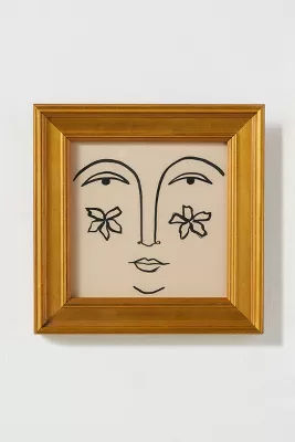 Floral Face I Wall Art added by Spoak Member