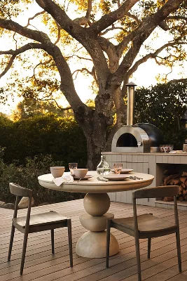 Sonali Cement Indoor/Outdoor Dining Table added by Emily Emmert
