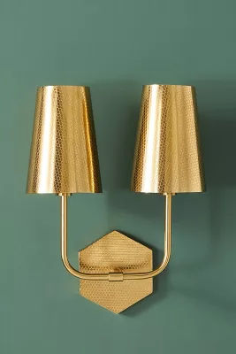 Honeycomb Double Sconce added by Emily York