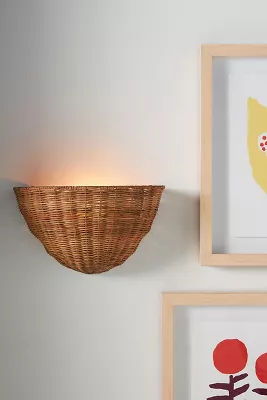 Liz Rattan Sconce added by Spoak Member