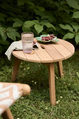 Three Leg Teak Side Table added by Spoak Member