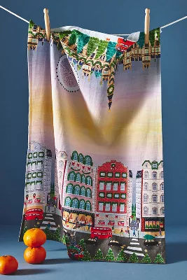 Holiday in the City Dish Towel added by Xakota Espinoza