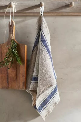 Lithuanian Linen Dish Towel, Stripe added by Spoak Member