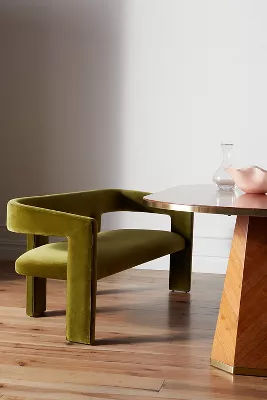 Valencia Velvet Effie Dining Bench added by Liz Kirby