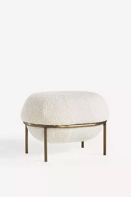 Boucle Frida Ottoman added by erika grossman