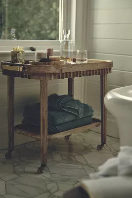 Norma Fluted Oak Bar Cart added by Spoak Member