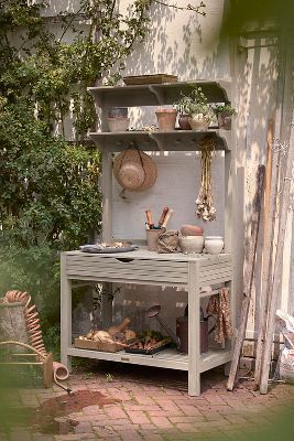 Teak Work Station, Tall added by Spoak Member