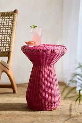 All Weather Wicker Side Table, Tall added by Spoak Member