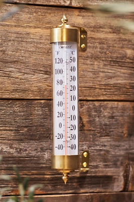 Brass Garden Thermometer added by Spoak Member
