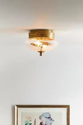Ariella Etched Glass Flush Mount added by Spoak Member